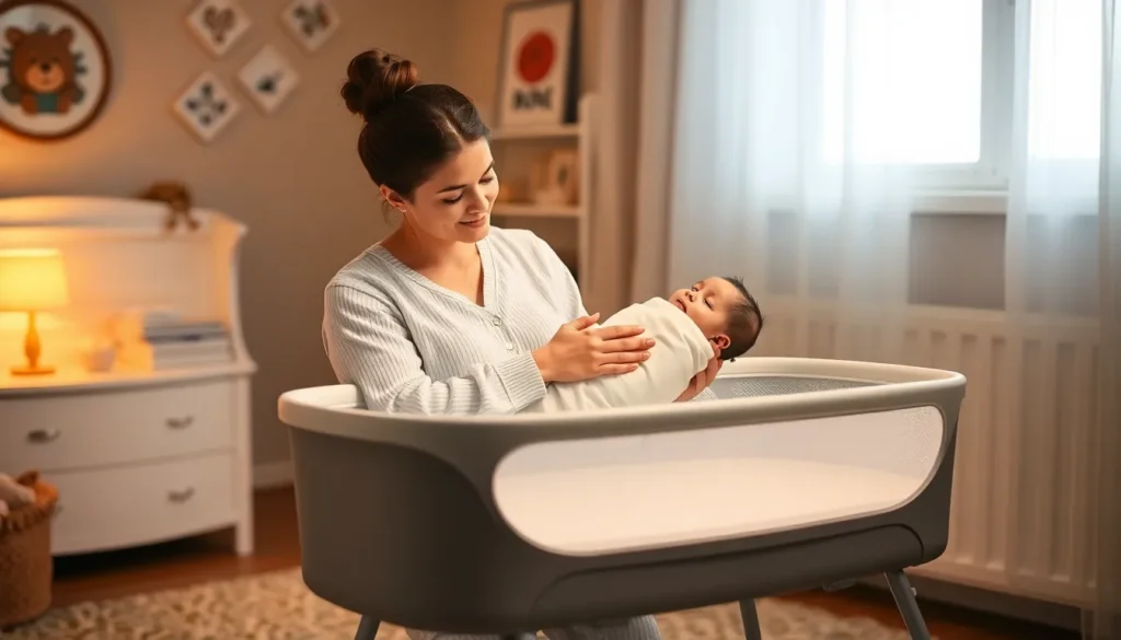 tips to get baby to sleep in bassinet
